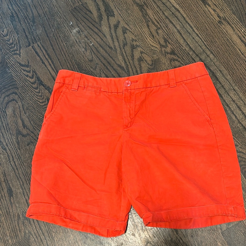 GAP red khaki shorts 4p